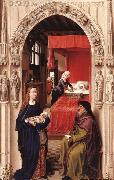 WEYDEN, Rogier van der St John Altarpiece Spain oil painting artist